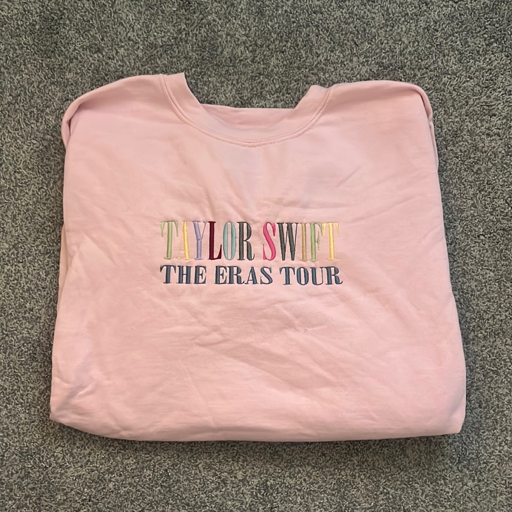 Taylor Swift Embroidered Crewneck